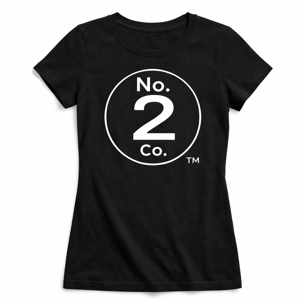 No. 2 Co. Women’s Tee — Black
